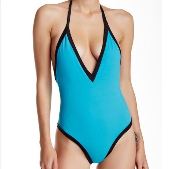 Sole East Swim Capri One-Piece Swimsuit Size Small - Picture 1 of 8